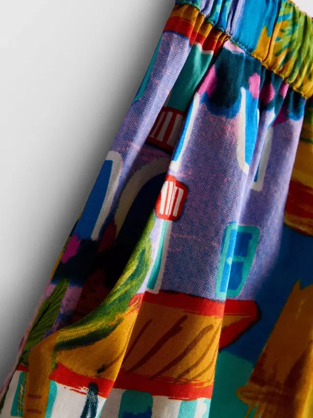 Pantalones cortos de playa estampados