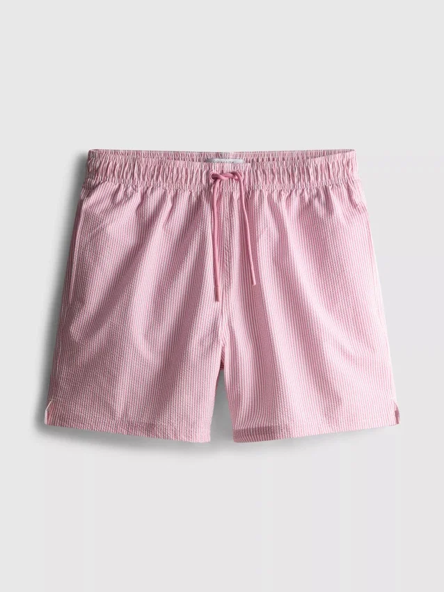 Pantalones cortos de seersucker