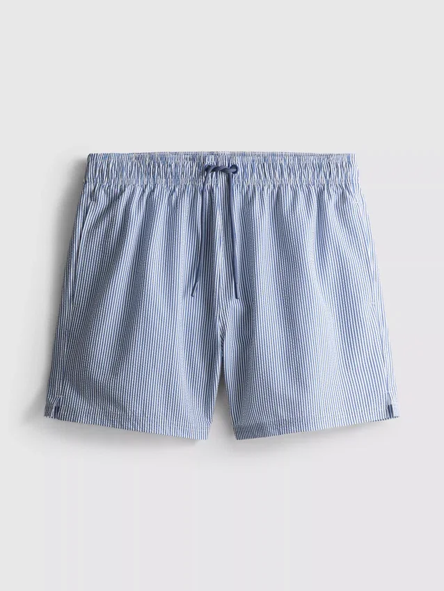 Pantalones cortos de seersucker