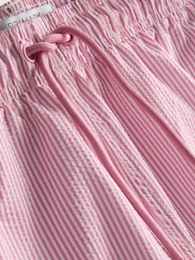 Pantalones cortos de seersucker