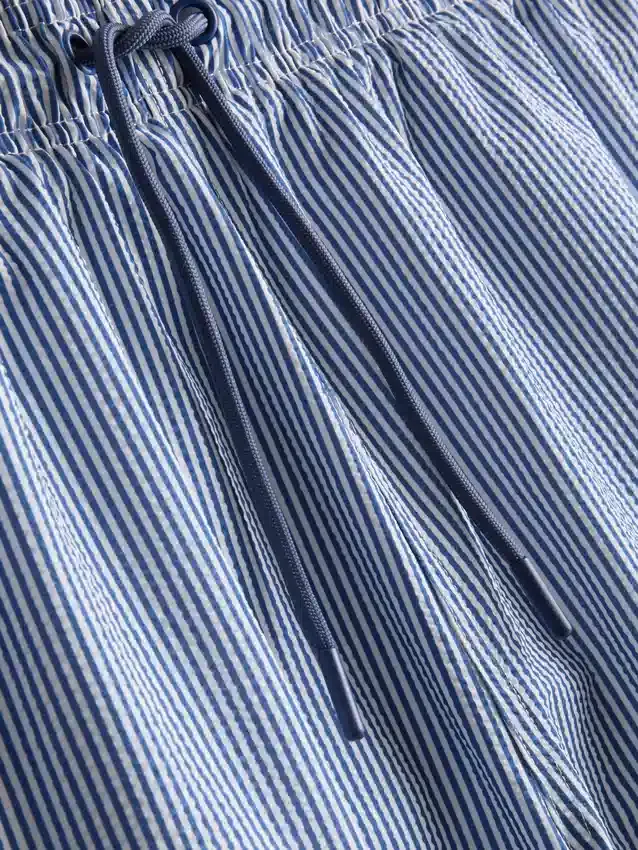 Pantalones cortos de seersucker