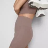 Pantalones cortos de yoga deportivos de cintura alta