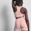 Pantalones cortos de yoga deportivos de cintura alta