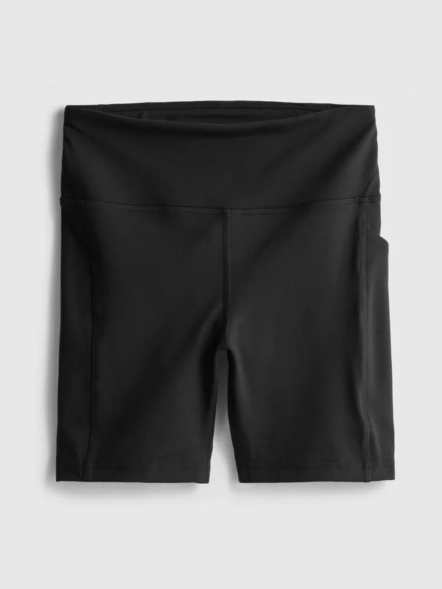 Pantalones cortos de yoga deportivos de talle alto con soporte suave