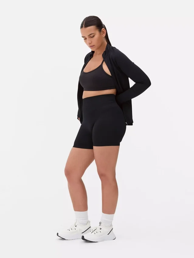 Pantalones cortos de yoga sin costuras