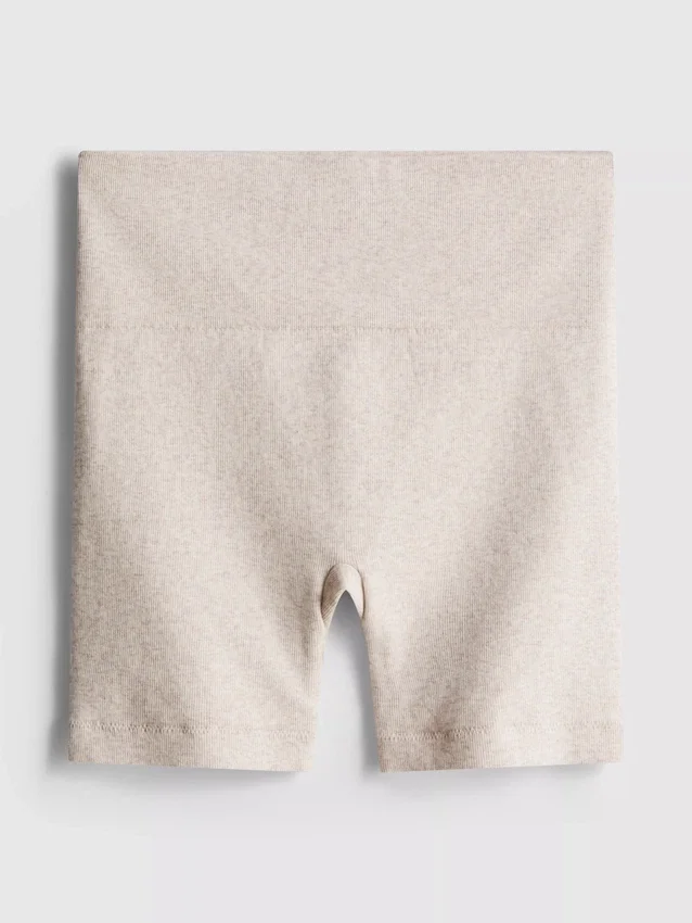 Pantalones cortos deportivos acanalados sin costuras