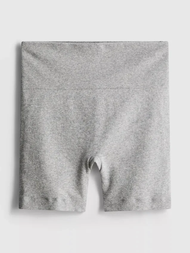 Pantalones cortos deportivos acanalados sin costuras