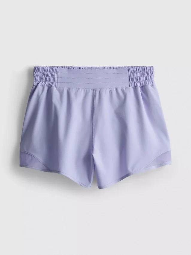 Pantalones cortos deportivos con paneles de malla