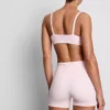 Pantalones cortos deportivos de cuadros vichy de cintura alta