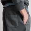 Pantalones cortos elásticos lavados