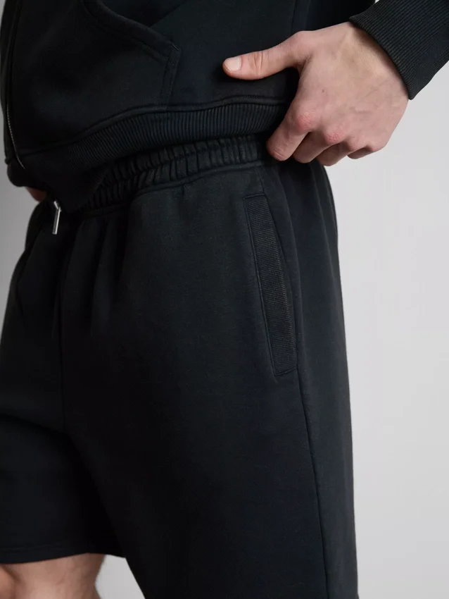 Pantalones cortos elásticos lavados