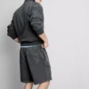Pantalones cortos elásticos lavados