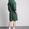Pantalones cortos elásticos lavados