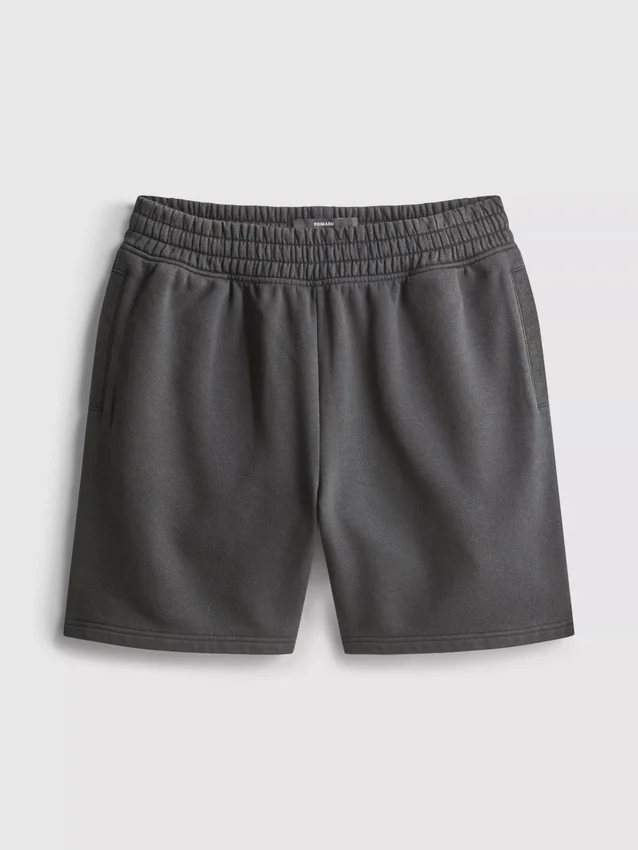 Pantalones cortos elásticos lavados