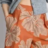 Pantalones cortos estampados de cintura alta