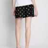 Pantalones cortos estampados de cintura alta