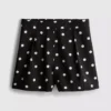 Pantalones cortos estampados de cintura alta