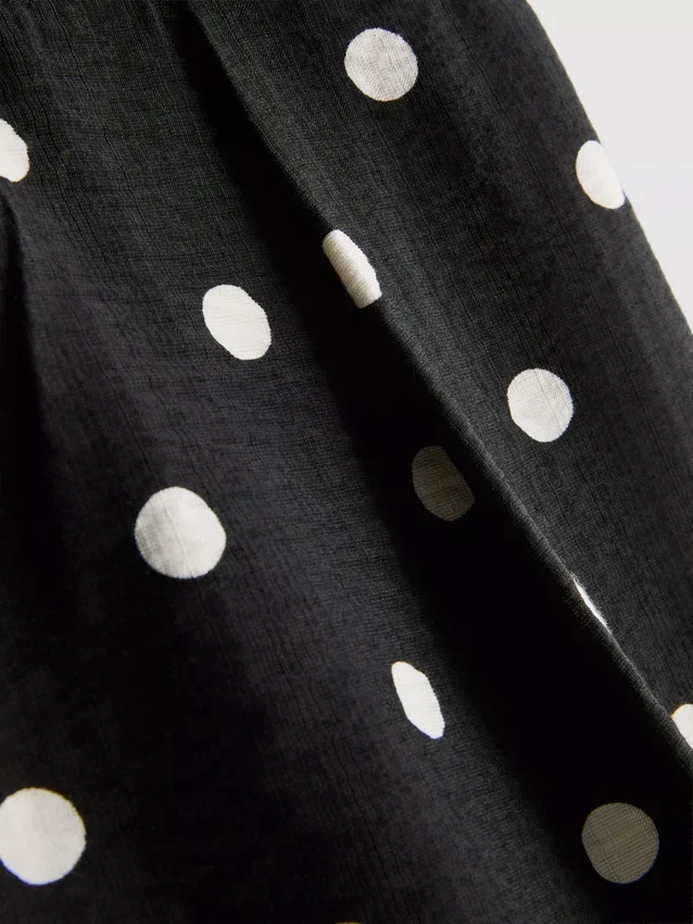 Pantalones cortos estampados de cintura alta