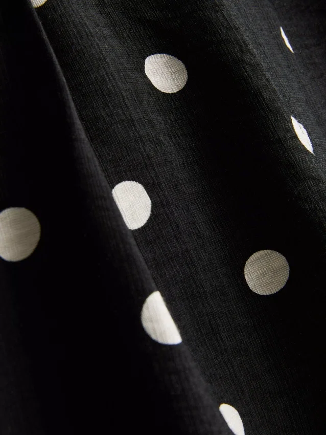 Pantalones cortos estampados de cintura alta
