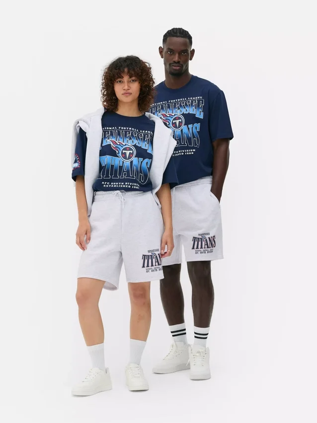 Pantalones cortos estampados de los Tennessee Titans de la NFL