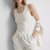 Pantalones cortos florales holgados con alto contenido de algodón