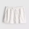 Pantalones cortos florales holgados con alto contenido de algodón