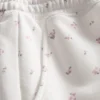Pantalones cortos florales holgados con alto contenido de algodón