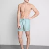 Pantalones cortos geométricos con diseño de abanico