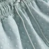Pantalones cortos geométricos con diseño de abanico