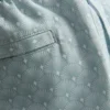 Pantalones cortos geométricos con diseño de abanico