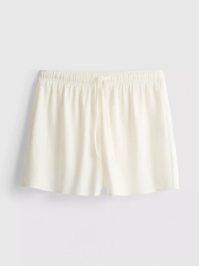 Pantalones cortos holgados con cordón