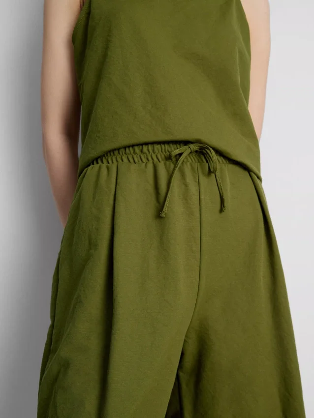 Pantalones cortos holgados con textura