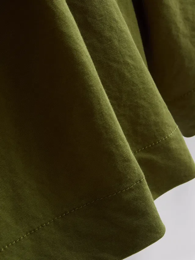 Pantalones cortos holgados con textura