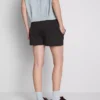 Pantalones cortos holgados de algodón con cordón