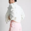 Pantalones cortos holgados de algodón con cordón