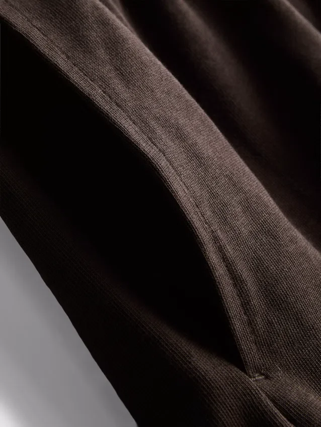Pantalones cortos holgados de algodón con cordón