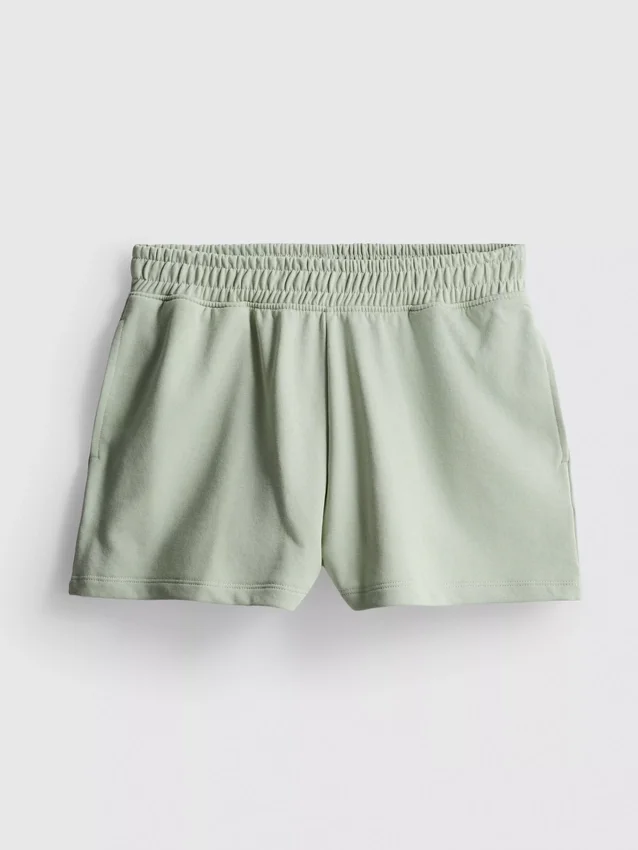 Pantalones cortos holgados de algodón para el aeropuerto