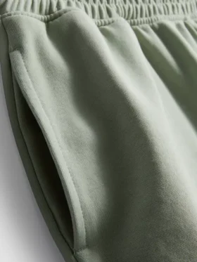 Pantalones cortos holgados de algodón para el aeropuerto