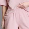 Pantalones cortos holgados de algodón para el aeropuerto
