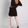 Pantalones cortos holgados de algodón para el aeropuerto