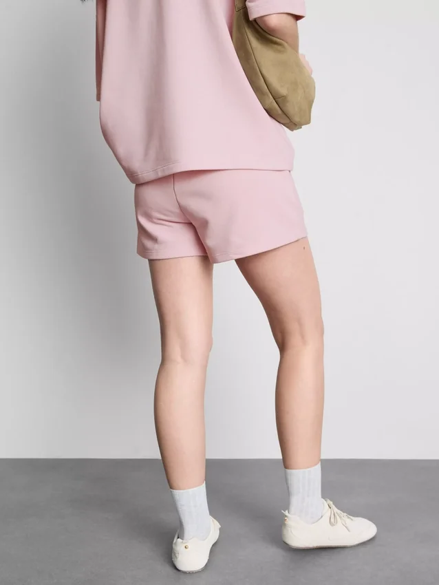 Pantalones cortos holgados de algodón para el aeropuerto
