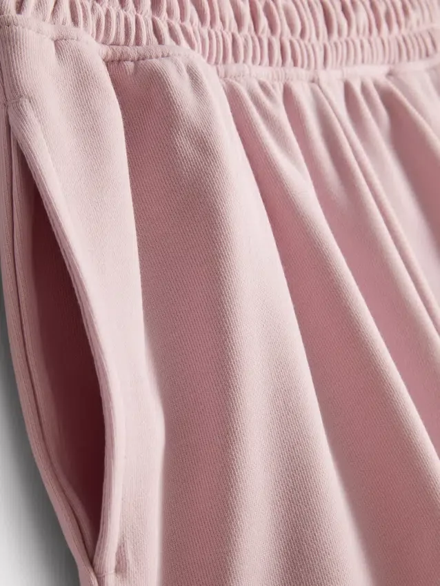 Pantalones cortos holgados de algodón para el aeropuerto