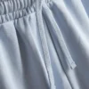 Pantalones cortos holgados de estilo neoyorquino con alto contenido de algodón