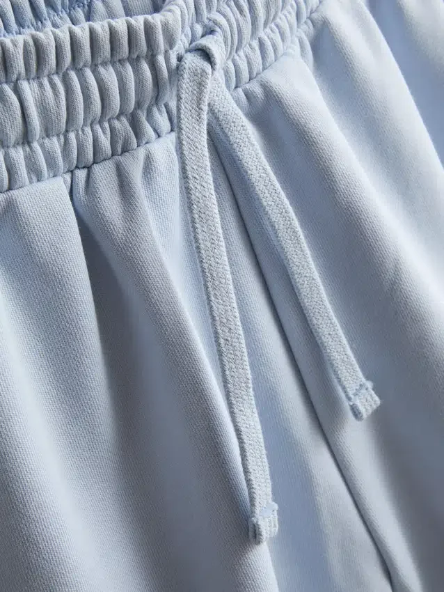 Pantalones cortos holgados de estilo neoyorquino con alto contenido de algodón