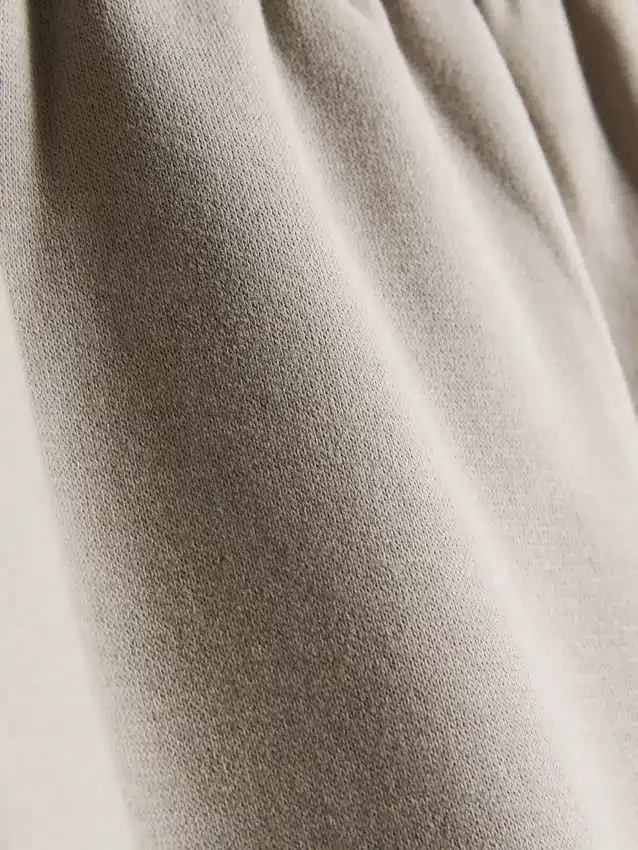 Pantalones cortos informales de corte holgado con alto contenido de algodón