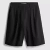 Pantalones cortos plisados
