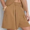 Pantalones cortos plisados de Paula Echevarría