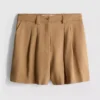 Pantalones cortos plisados de Paula Echevarría