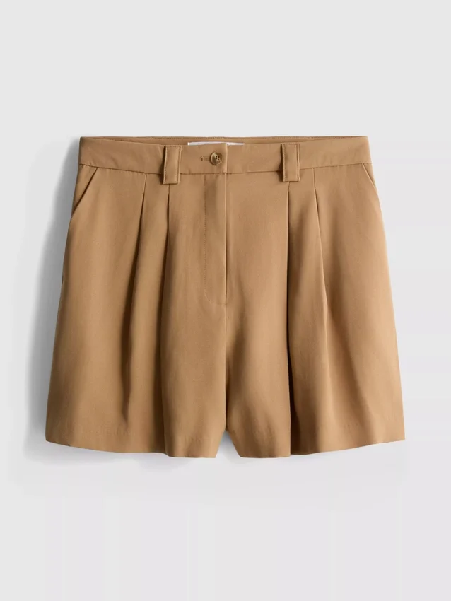 Pantalones cortos plisados de Paula Echevarría
