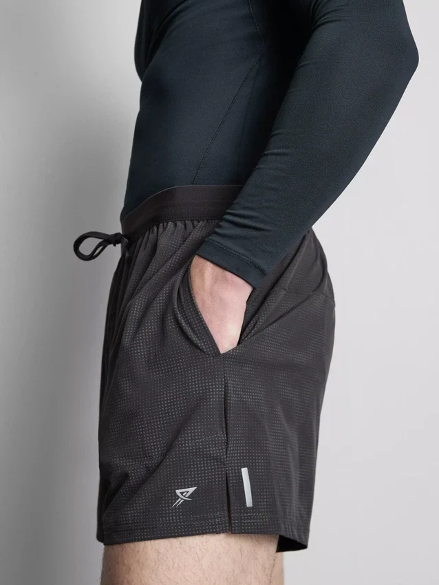 Pantalones cortos reflectantes para correr